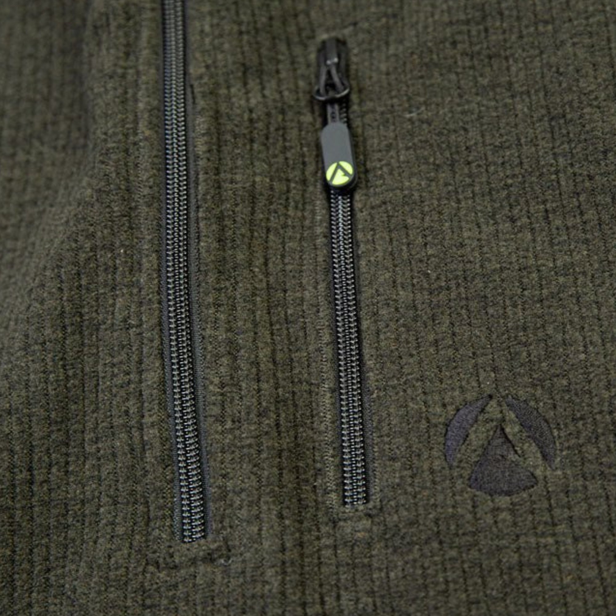 Men's Merino Wool Mid Neck Zip Shirt – Made In Italy – Moniti/MV Brand
