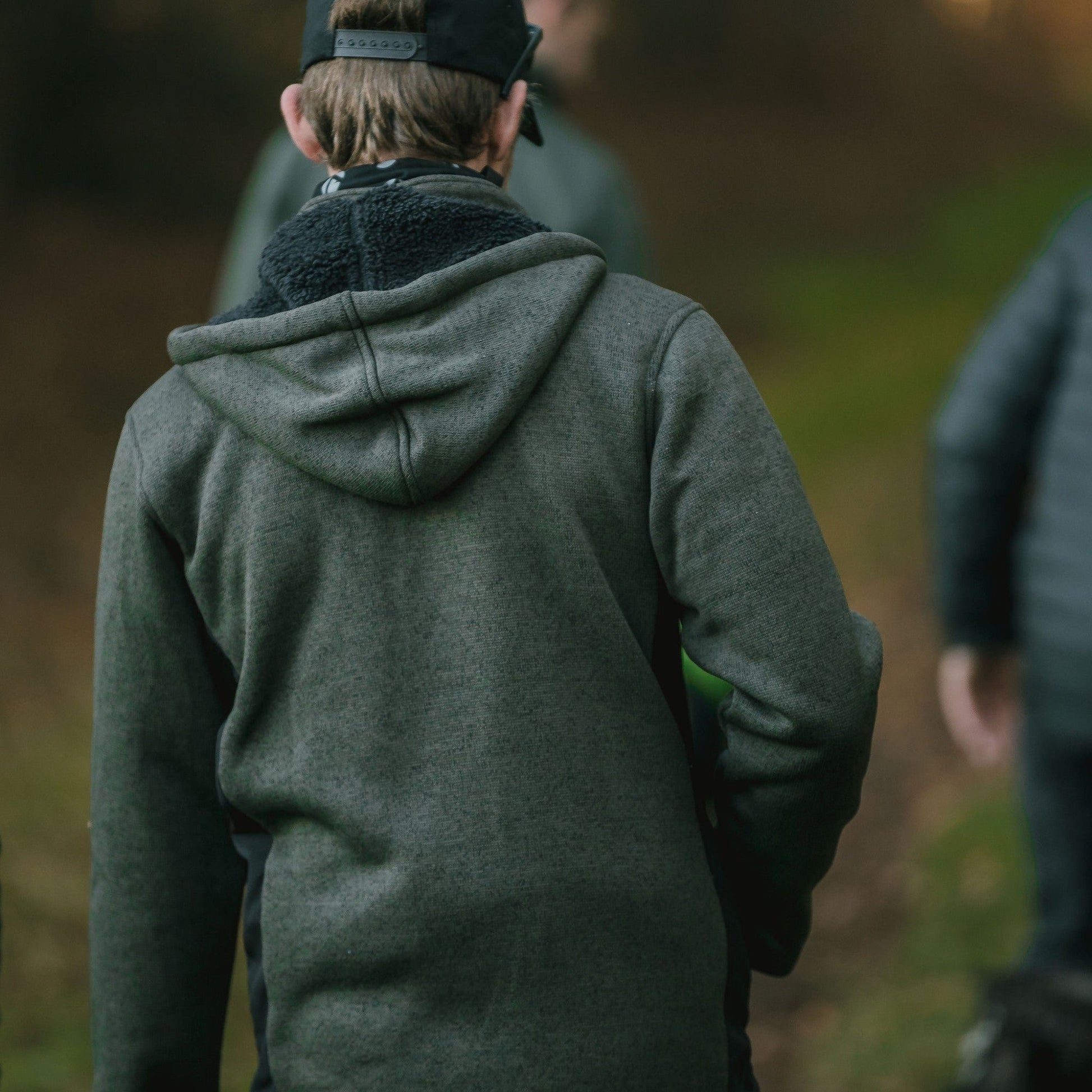 Yeti Knitted Fleece Lined Jacket Olive - Arbortec Forestwear